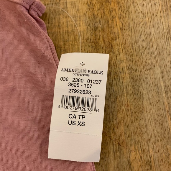 NWT Super Soft Tank - Mauve - American Eagle - Picture 3 of 3